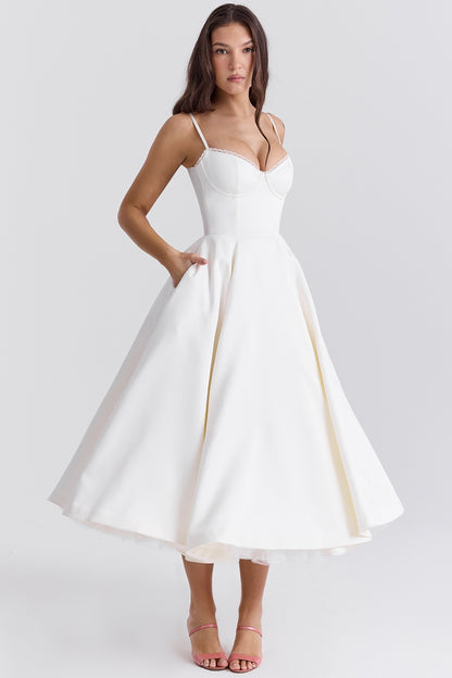 Cindi Tulle Midi Dress