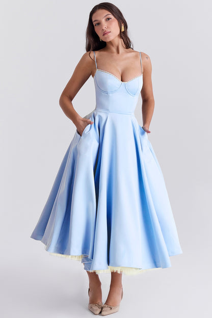 Cindi Tulle Midi Dress